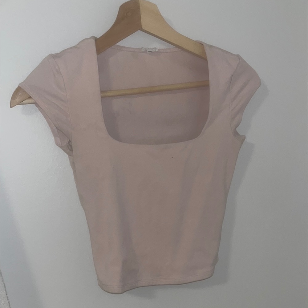 Multicolored Crop Fitted Bodysuit Blouse